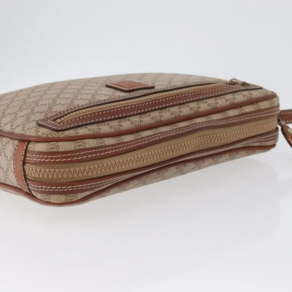 Celine Macadam Clutch Bag Beige
